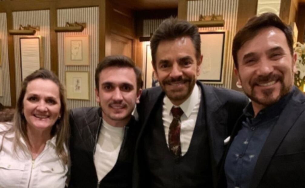 Derbez se reencuentra con sus "otros hijos", Ludoviquito y Junior