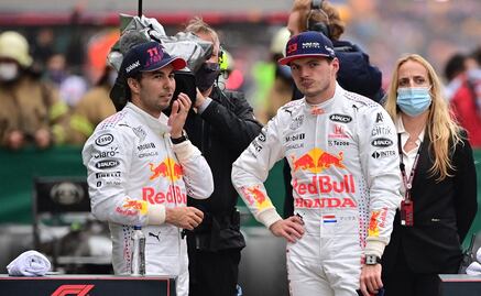 Checo Pérez a Verstappen tras el 'favor' de vencer a Hamilton: "Me debes unos tequilas"