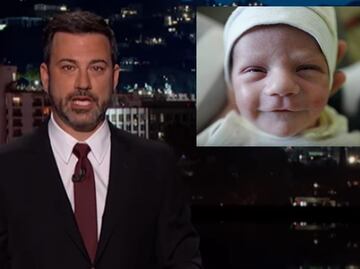Jimmy Kimmel llora al hablar de la operación de su hijo a corazón abierto