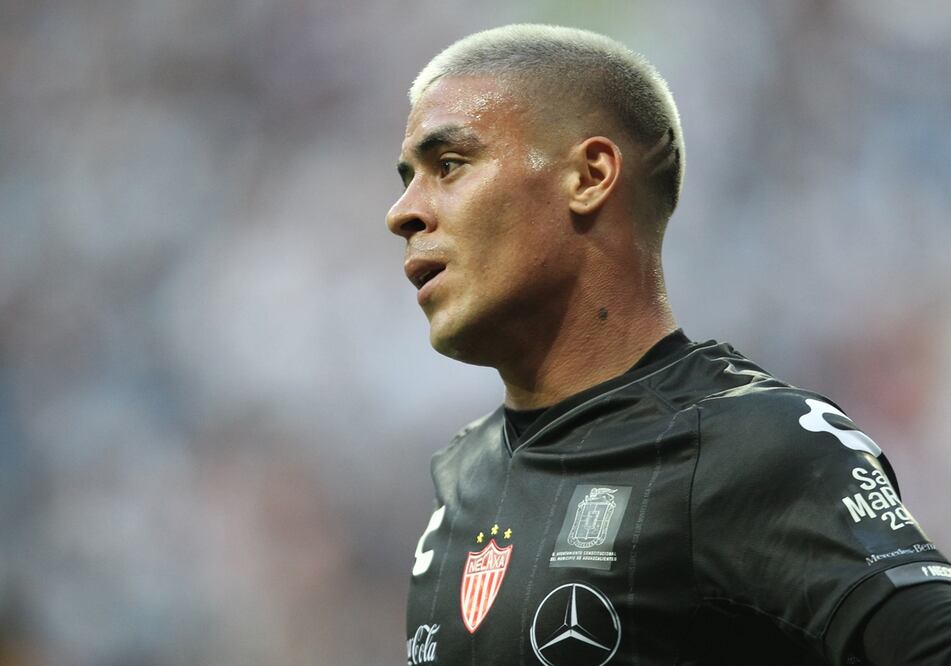 Brian Fernández en su estancia con Necaxa    Foto: Imago 7 