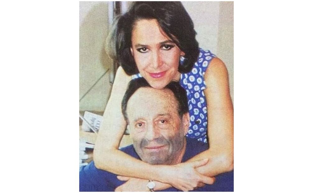 Roberto Gómez Bolaños y Florinda Meza. Foto: Instagram  