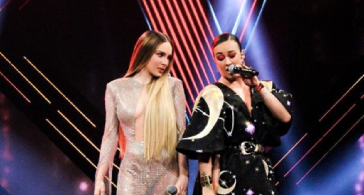 Belinda y María José fueron la dupla ganadora de la noche / Foto: Instagram