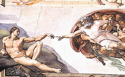 Miguel Ángel usó matemáticas para "La Creación de Adán"
