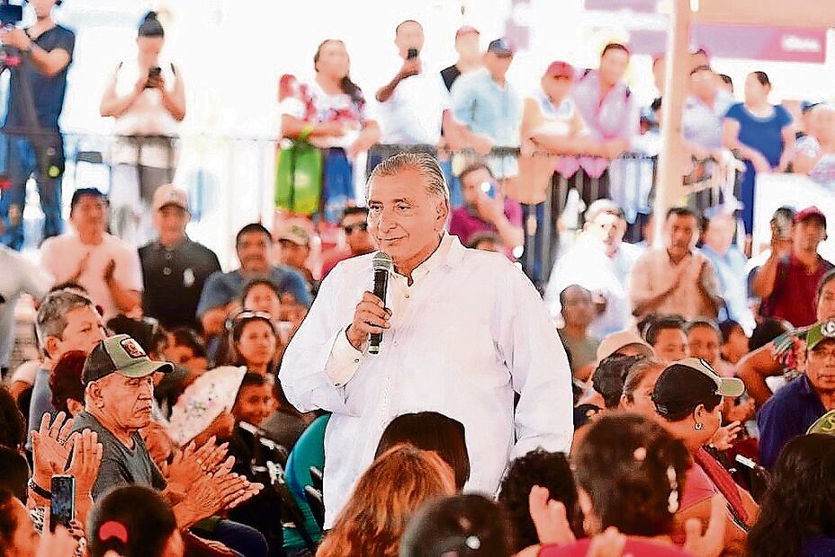 Adán Augusto optó por utilizar sus propios ahorros para financiar sus reuniones; gastó un millón 991 mil pesos. Foto: Especial