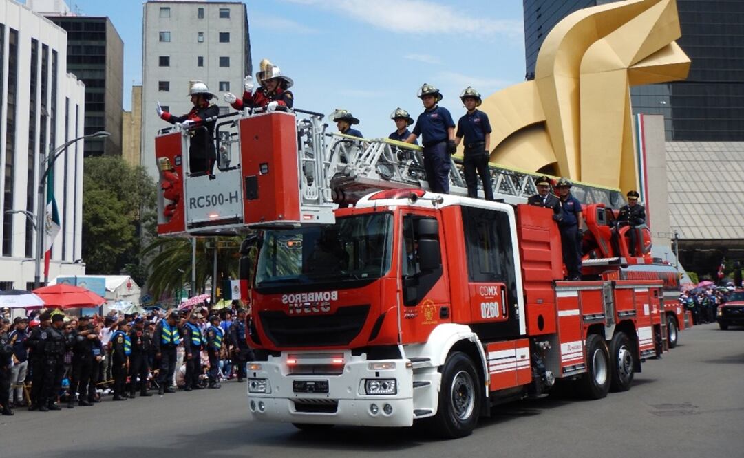 (Foto: Cortesía H. Cuerpo de Bomberos de CDMX)