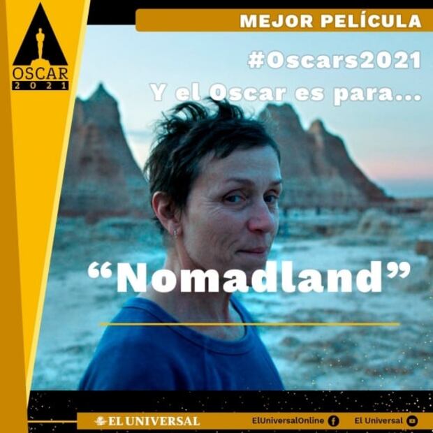 Premios Oscar 2021: conoce a los ganadores en tiempo real