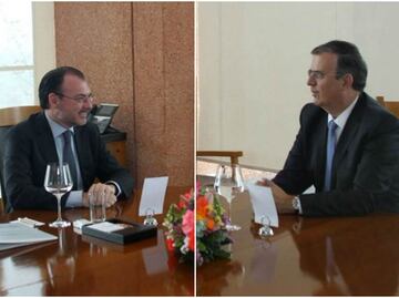 Cancela SRE mensaje de Videgaray y Ebrard