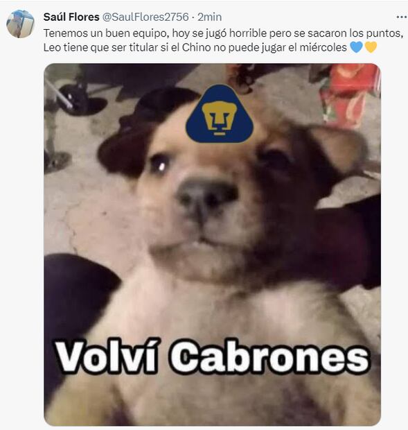 Los mejores memes de la goleada de Pumas a Puebla