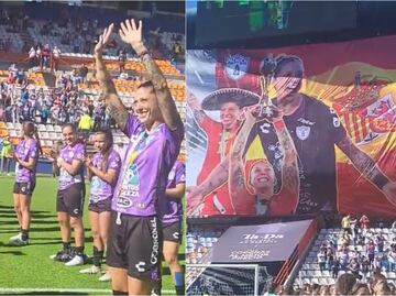 VIDEO: El espectacular recibimiento a Jenni Hermoso en el Estadio Hidalgo