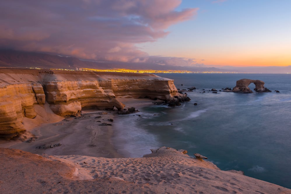 El arco La Portada también es conocido como "La puerta del sol". (Foto: iStock)