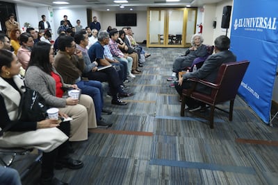 “Creo en Rulfo, Fuentes, Castellanos, León-Portilla”: Elena Poniatowska con suscriptores de EL UNIVERSAL