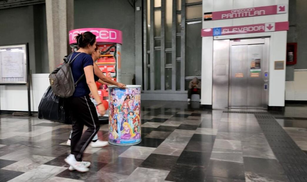 Metro, una alternativa de traslado de juguetes para los Reyes Magos. Foto: especial