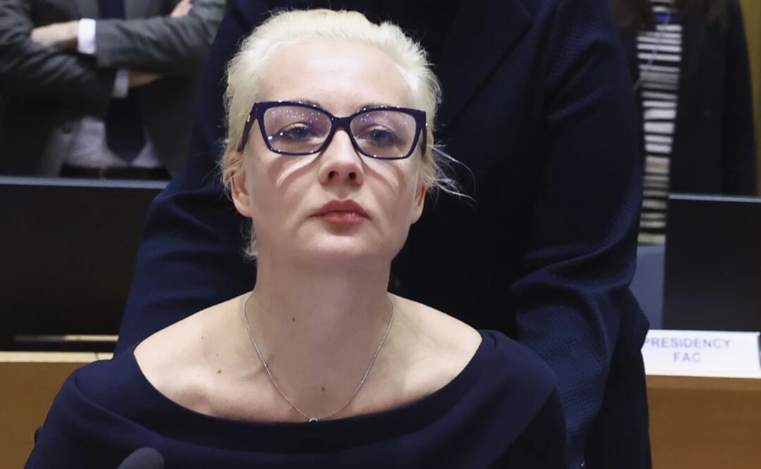 Yulia Navalnaya, viuda del líder de la oposición rusa Alexei Navalny. Foto: AP