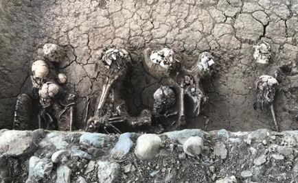 Hallan restos de una madre abrazando a su hijo en Puerto Rico