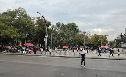 Disminuye comercio informal en Alameda Central durante Nochebuena