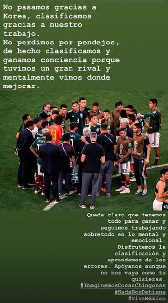 Chicharito y Márquez responden a críticas por desempeño de la Selección