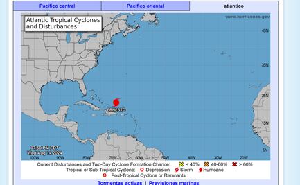 Huracán Ernesto se fortalece y se dirige rumbo a las Bermudas