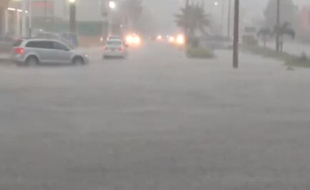 Frente frío deja inundaciones en Coatzacoalcos, Veracruz