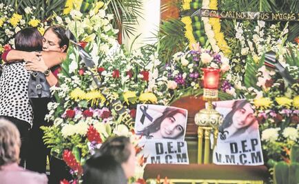 Entre llanto, despiden a Valeria Medel en Veracruz