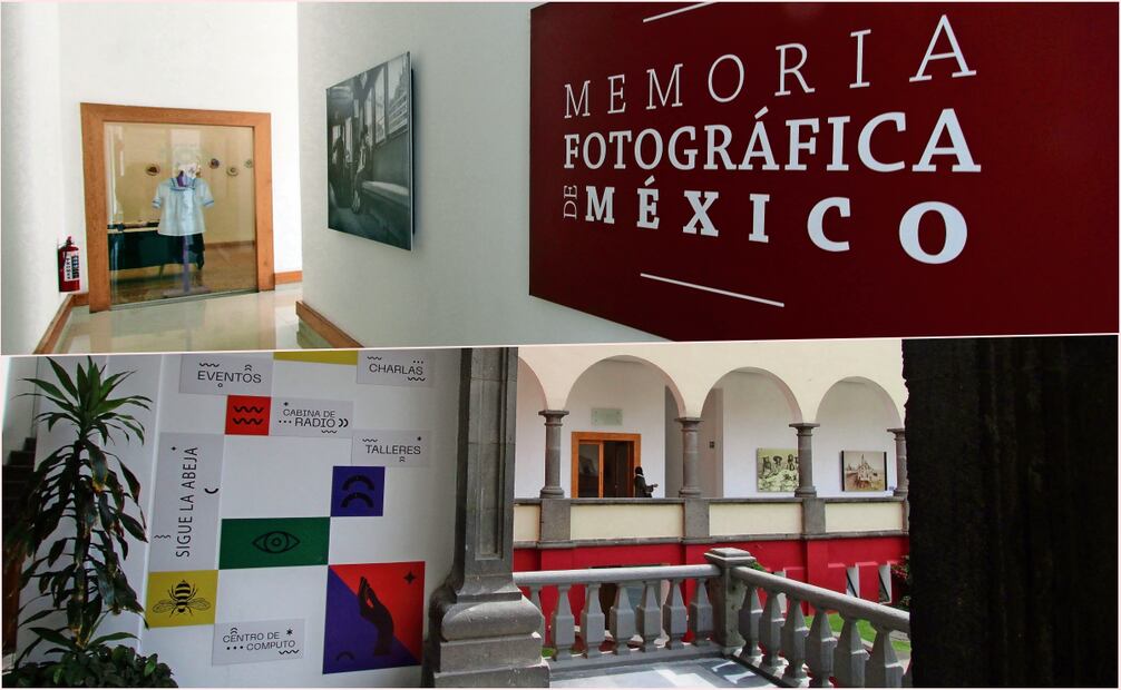 La entrada que da hacia La Colmena, proyecto emanado del Centro de Cultural Digital; junto a esta entrada se localizan las salas de exposición y salones de talleres. Foto: Omar Contreras | El Universal