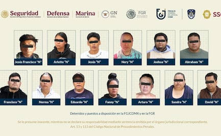 Vinculan a proceso a 6 de los 13 detenidos por el asesinato de Ximena y José; narco, uso de armas exclusivas, entre sus delitos