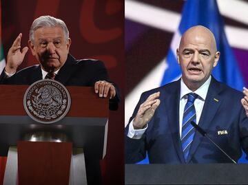 AMLO recibirá en Palacio Nacional a Gianni Infantino, presidente de la FIFA