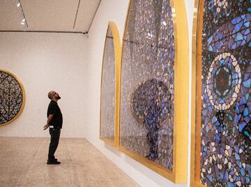 Las tensiones entre el horror y la belleza de Damien Hirst llegan al Museo Jumex