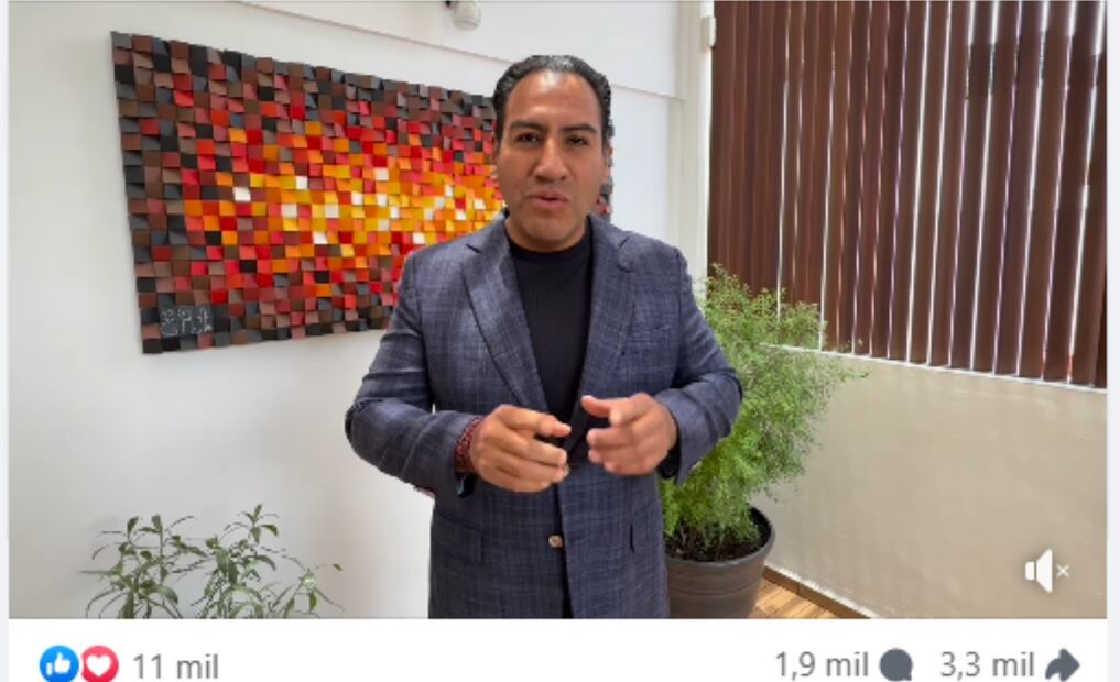 Mediante un video difundido en su cuenta personal en redes sociales, Ramírez dio a conocer que José Carlos Lemus fue denunciado por cometer presuntamente el delito de corrupción y complicidad con el crimen organizado. Foto: @ramirezlalo_
