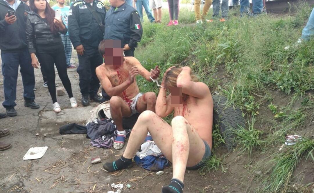 Los presuntos asaltantes amagaron con arma de fuego hechiza a los pasajeros, a los que despojaron de sus pertenencias, según los usuarios de la camioneta que se dirigía al Metro Indios Verdes. (Foto: Especial)