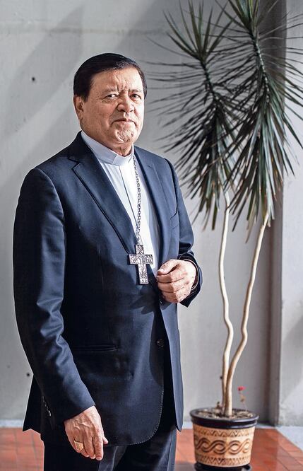 Norberto Rivera Carrera tiene el cargo de primer rector en el Seminario Hispano que cuenta con 24 alumnos de EU (ARCHIVO EL UNIVERSAL)