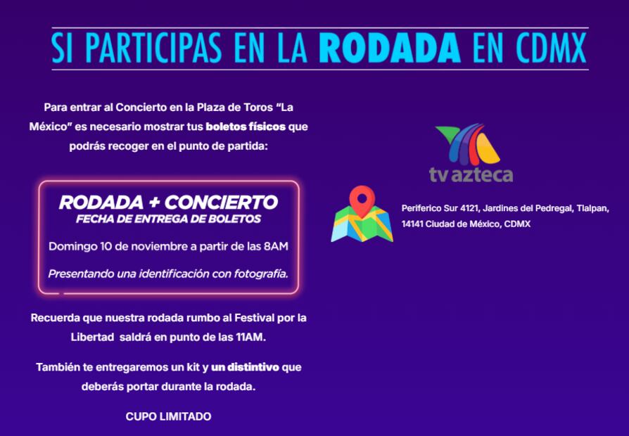 Descubre como puedes asistir al concierto y la rodada especial para celebrar los 20 años de Italika. Foto: Italika