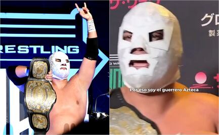 VIDEO: Hijo de Dr. Wagner Jr y su emotivo mensaje al ser campeón en Japón: "Soy guerrero azteca"