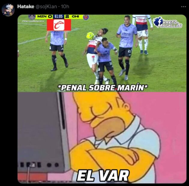Los mejores memes del empate de Chivas en Mazatlán