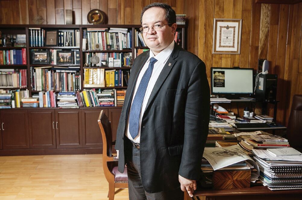 Leonardo Lomelí, director de la Facultad de Economía (GERMÁN ESPINOSA. EL UNIVERSAL)