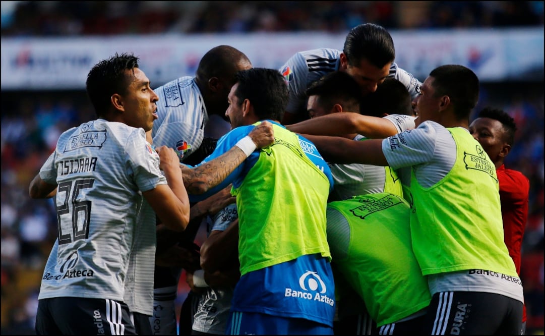 Atlas festeja un gol en La Corregidora | Imago7