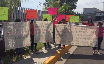 Protestan por desafuero de "Chapodiputada" en Sinaloa