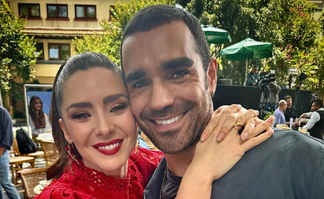 Ariadne Díaz y Marcus Ornellas han lidiado con versiones de separación, pero siguen juntos y enamorados.