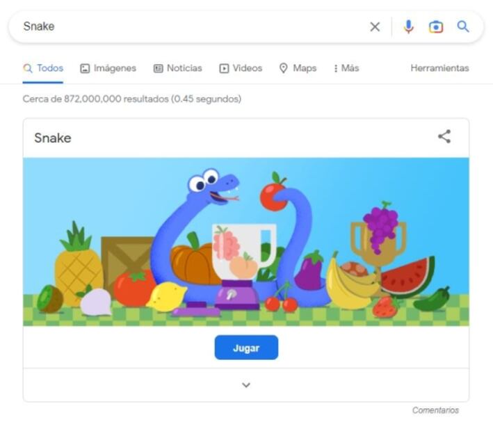 6 juegos en el buscador de Google que no conocías