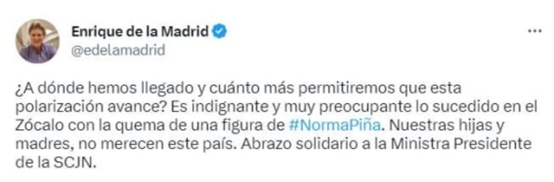 Intelectuales, políticos y organizaciones condenan ataques a la ministra Norma Lucía Piña