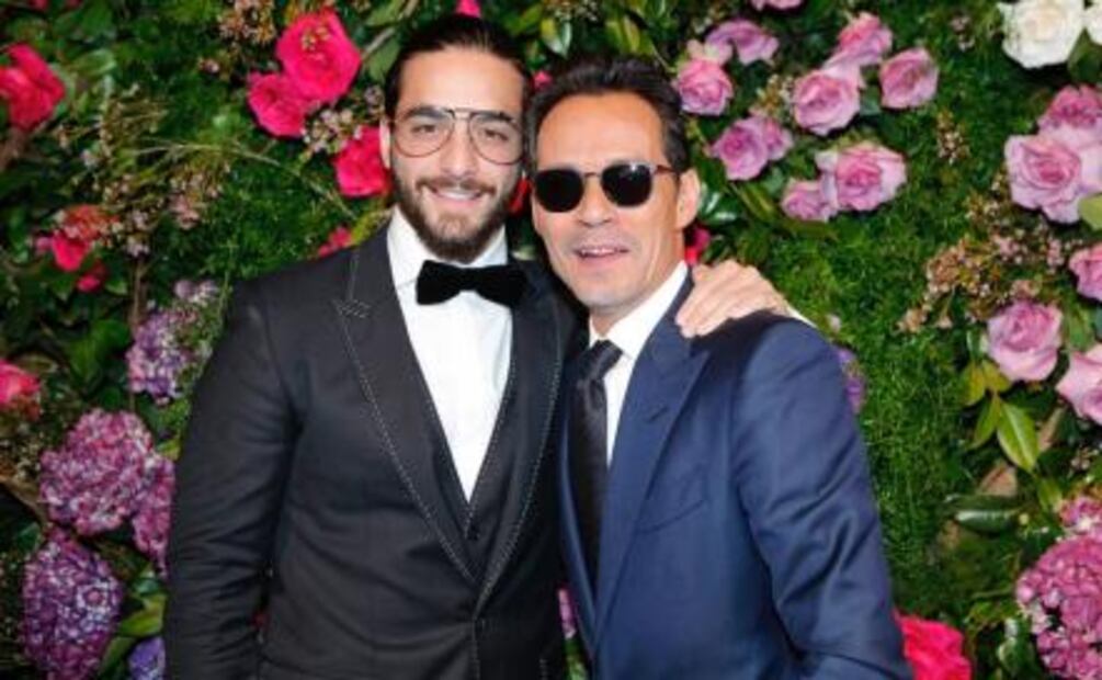 "Beso" entre Marc Anthony y Maluma levanta polémica