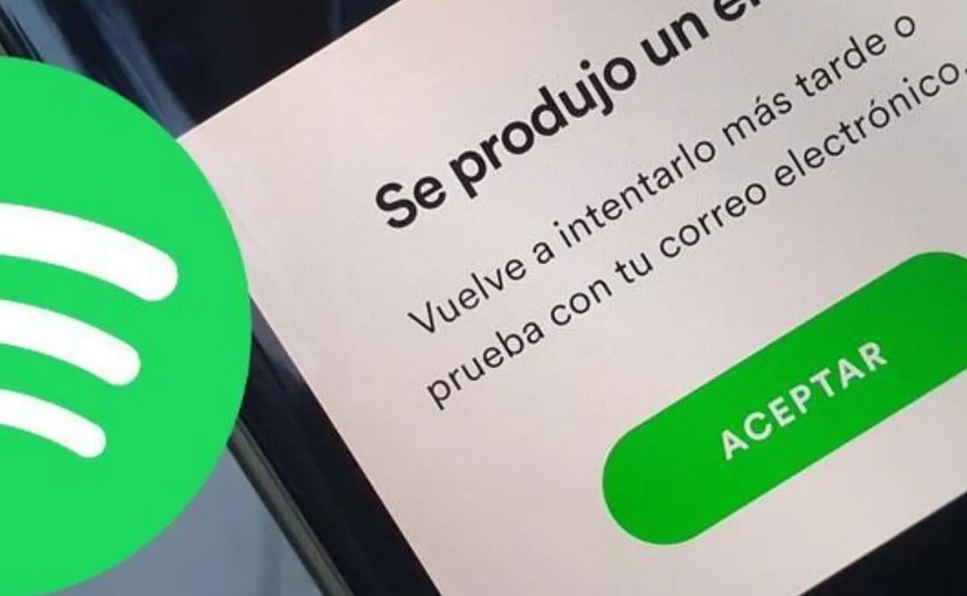 No son tus datos, Spotify se cae