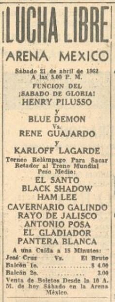 El apogeo de la lucha libre mexicana
