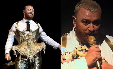 VIDEO: Sam Smith recibe avalancha de peluches del Dr. Simi en concierto de Monterrey