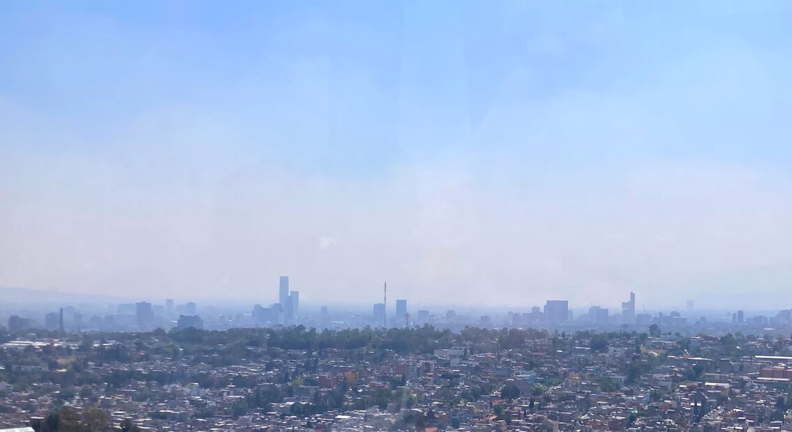 Ciudad de México desde el Cablebús. (Foto: Omar Vidal)