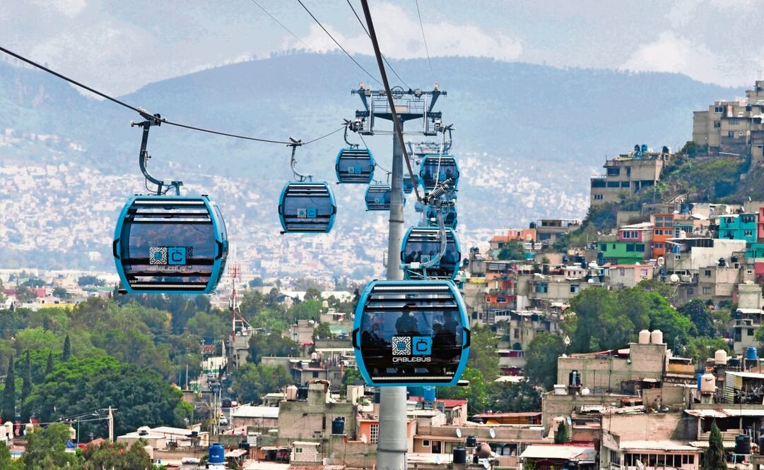 Autoridades del STE indicaron que se han reducido los paros momentáneos en el Cablebús relacionados con las variaciones de voltaje. Foto: Archivo | El Universal