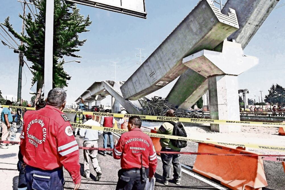 Hace unos días se registró una accidente en la obra, cuando una ballena se desplomó en el lugar (ARCHIVO EL UNIVERSAL)