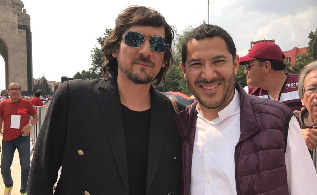 Foto: tomada del Twitter de Martí Batres