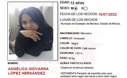 Localizan con vida a Angélica Giovanna, niña enganchada a través de Free Fire