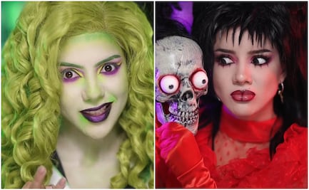 TikTok: Doris Jocelyn cambia "trend mexa" y se inspira en Beetlejuice