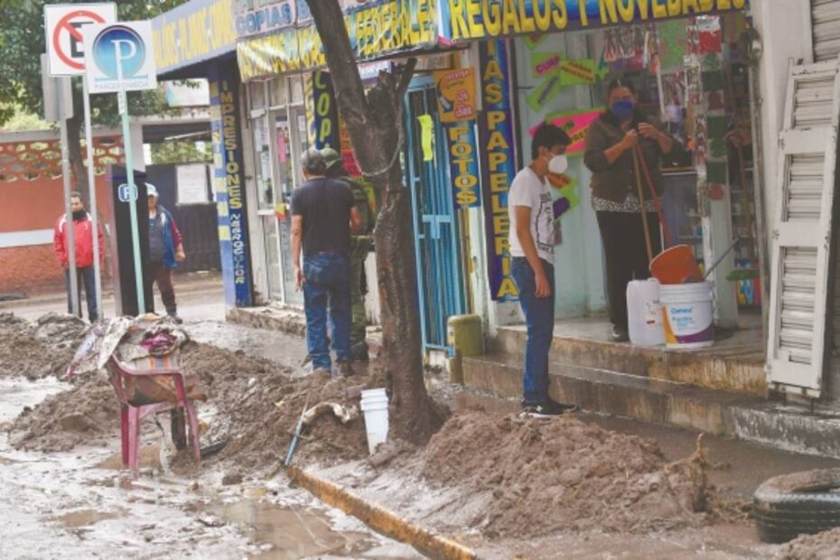 “Tormenta en Ecatepec, la más fuerte en un lustro”